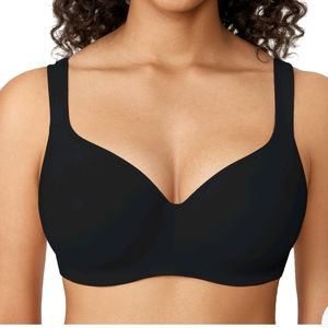 DELIMIRA Women's Balconette Bra Plus Size 44E Full Coverage Seamless Euc